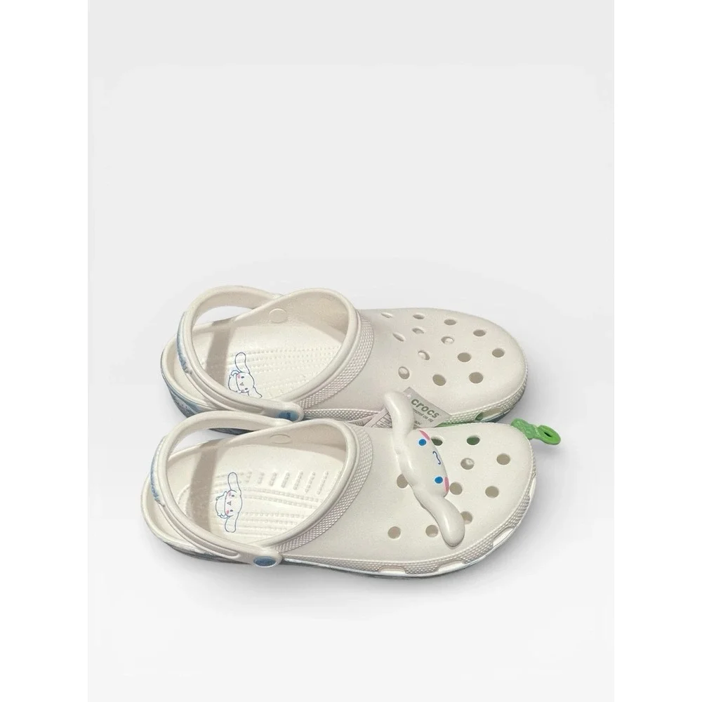 NWT Men's Size 12 Crocs Hello Kitty & Friends Cinnamonroll **Missing A Jibbitz**